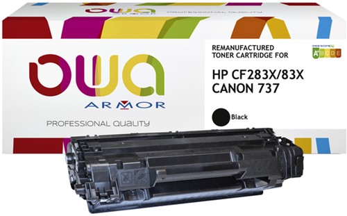 Tonercartridge OWA HP CF283X zwart 1 Stuk