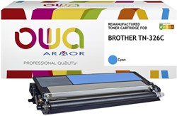 Toner OWA Brother TN-326C blauw 1 Stuk