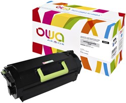 Tonercartridge OWA Lexmark 52D2H00 zwart 1 Stuk