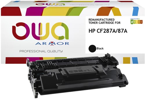 Tonercartridge OWA HP CF287A zwart 1 Stuk