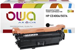 Tonercartridge OWA HP CE400A zwart 1 Stuk