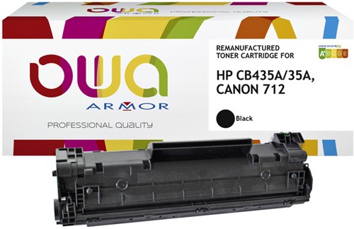 Tonercartridge OWA HP CB435A zwart 1 Stuk