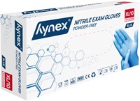 Handschoen Hynex nitril XL 100st blauw 100 Stuk