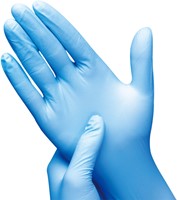 Handschoen Hynex S nitril 100st blauw 100 Stuk-3