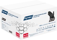 Handschoen Hynex XL nitril 100st zwart 100 Stuk-2