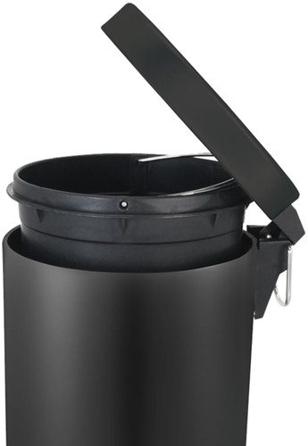 Pedaalemmer Vepa Bins 12 liter zwart 1 Stuk-2