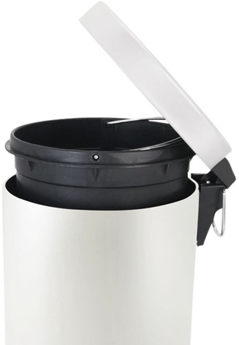 Pedaalemmer Vepa Bins 12 liter wit 1 Stuk-2