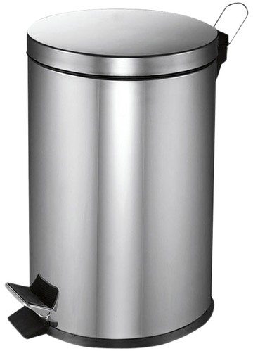 Afvalbak Vepa Bins pedaalemmer 20 liter RVS 1 Stuk