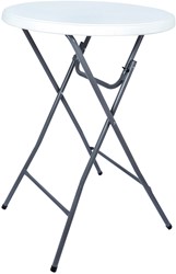 Statafel BRASQ 80cm wit 1 Stuk
