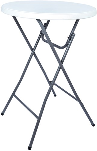 Statafel BRASQ 80cm wit 1 Stuk