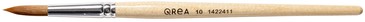 Penseel Qrea synthetisch haar  set à 3 breedtes 3 Stuk-1