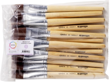 Kwast Qrea synthetisch haar nr 22 1 Stuk-2