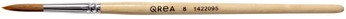 Penseel Qrea synthetisch haar  set à 5 breedtes 5 Stuk-3