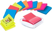 Memoblokdispenser 3M tbv Z-Note 76x76mm tr + 12blk 1 Stuk
