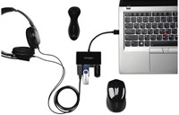 Hub Kensington USB 4-poorts USB 3.0 1 Stuk-2