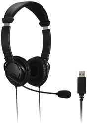 Hoofdtelefoon Kensigton USB-A met microfoon 1 Stuk