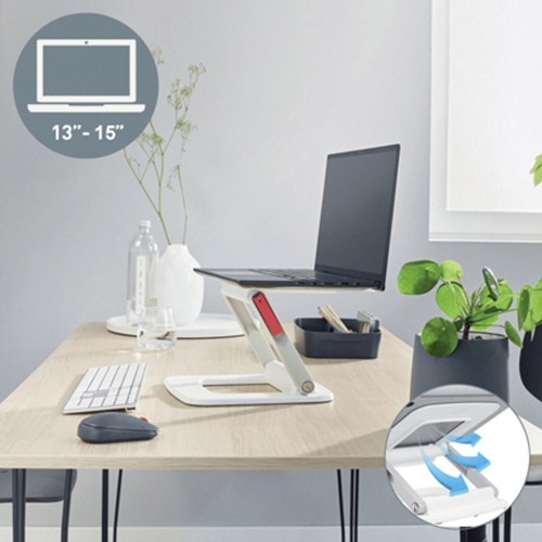 Laptopstandaard Leitz Ergo verstelbare multihoek 1 Stuk-1