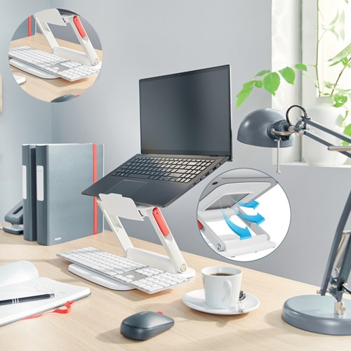 Laptopstandaard Leitz Ergo verstelbare multihoek 1 Stuk-2