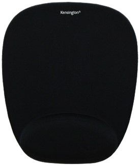 Muismat Kensington polssteun foam zwart 1 Stuk