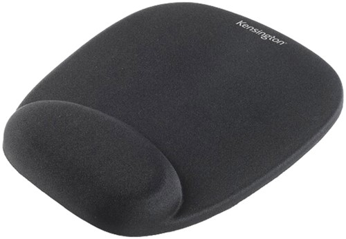 Muismat Kensington polssteun foam zwart 1 Stuk-2