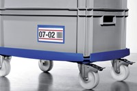 Documenthoes Durable zelfklevend 150x67mm blauw 50 Stuk-2