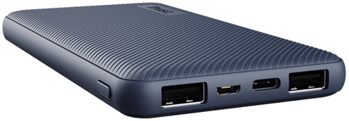 Powerbank Trust Primo 10.000 mAh eco blauw 1 Stuk