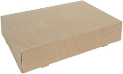 Cateringdoos IEZZY 35cm plasticvrij bruin 10 Stuk