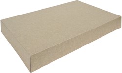 Cateringdoos IEZZY 55cm  plasticvrij bruin 10 Stuk