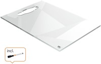 Notitiebord Nobo transparant acryl handgreep A4 1 Stuk-3