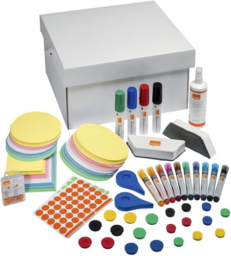 Whiteboard memobord accessoire kit Nobo move meet 1 Stuk