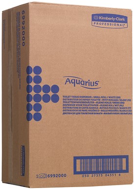 Toiletpapierdispenser Kimberly Clark duo wit 1 Stuk-2