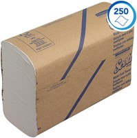 Handdoek Scott 1laags 203x240mm wit 16 pak-3