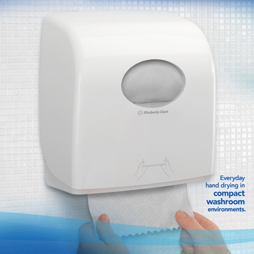 Handdoekrol Scott Slimroll 1laags 190m wit 6695 6 Rol-3