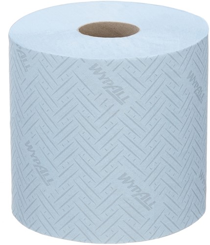 Poetspapier WypAll L10 GeneralClean blauw 7255 6 Rol-3