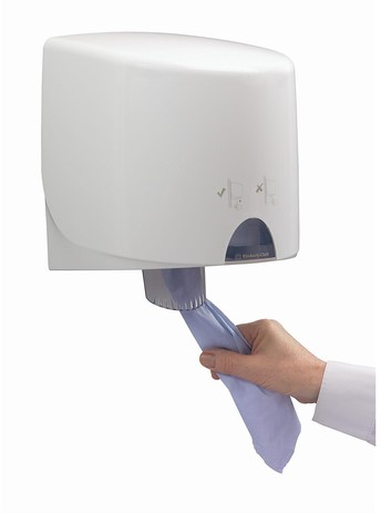 Poetspapier WypAll L10 GeneralClean blauw 7255 6 Rol-3