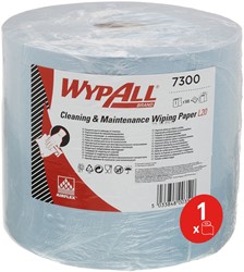 Poetspapier WypAll L20 GeneralClean blauw 7300 500 Vel