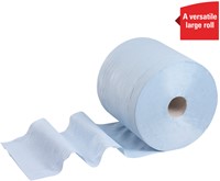 Poetspapier WypAll L20 GeneralClean blauw 7300 500 Vel-3
