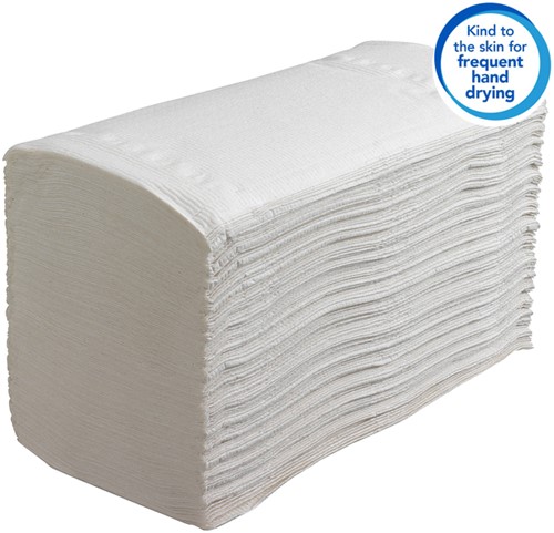 Handdoek Scott Control 1laags 215x315mm wit 15 pak-1