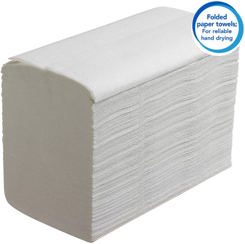 Handdoek Scott Essential 1laags 200x212mm wit 15 pak-1