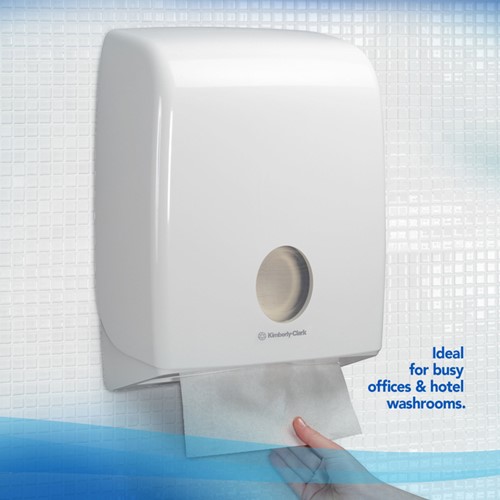 Handdoek Scott Control 1laags 200x210mm wit 15 pak-3