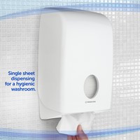 Handdoekdispenser Kimberly Clark Aquarius ivouw 1 Stuk-2