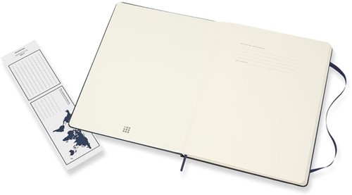 Notitieboek Moleskine XL 190x250 blc hc sapp bl 1 Stuk-2