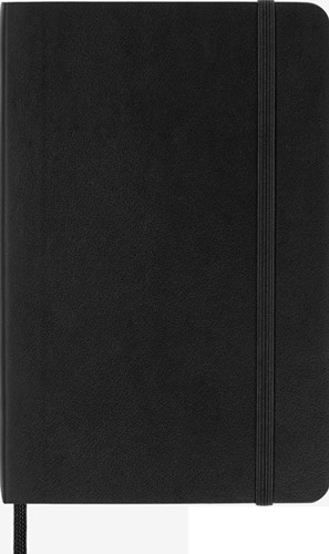 Notitieboek Moleskine pocket 90x140 dots sc zw 1 Stuk-2
