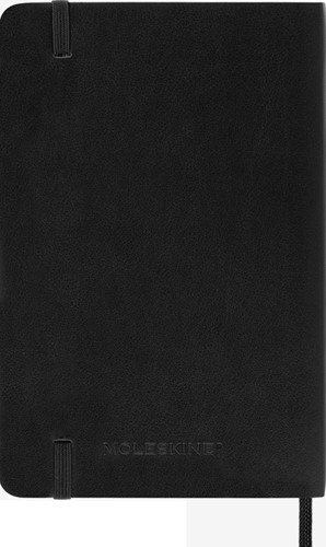 Notitieboek Moleskine pocket 90x140 dots sc zw 1 Stuk-3