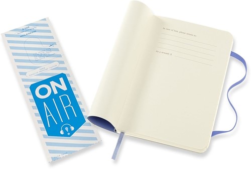 Notitieboek Moleskine pocket 90x140 ln sc hydr bl 1 Stuk-2