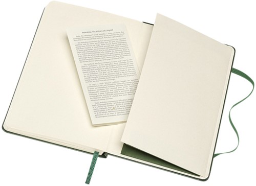 Notitieboek Moleskine pocket 90x140 ln hc myrt gn 1 Stuk-2