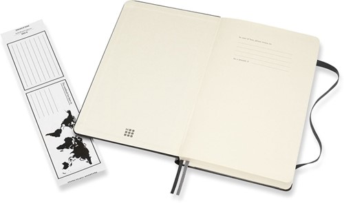 Notitieboek Moleskine Expanded large lijn hc zwart 1 Stuk-2