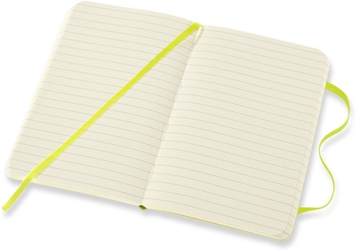 Notitieboek Moleskine pocket 90x140 ln sc lem gn 1 Stuk-3