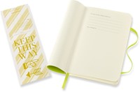 Notitieboek Moleskine pocket 90x140 ln sc lem gn 1 Stuk-2