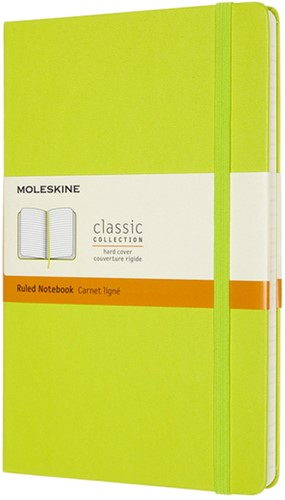 Notitieboek Moleskine large 130x210 ln hc lem gn 1 Stuk